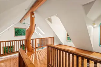 Cottage Loft/Bedroom Area~