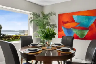 Imagine having a meal here and experiencing the view!