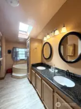 Double sinks in the primary.
