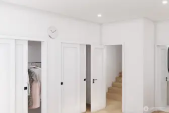 Rendering closet