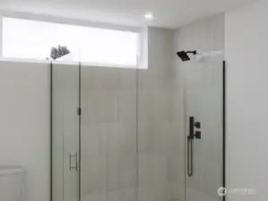 Rendering shower