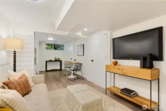 Could also be used as family room or den