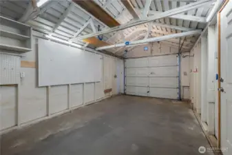 wired for a shop, or storage...or even for parking!