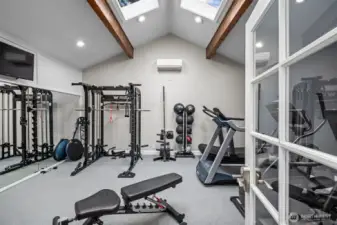 A fully equipped gym with everything you need to stay active and energized.