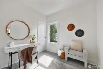 Primary Bedroom dressing room (or office?)