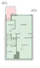 Lower Level Floor Plan