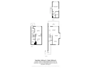 Floor Plan of All 3 Floors