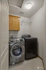 Utility Room with cabinets on 2nd Floor. Washer and Dryer are included.