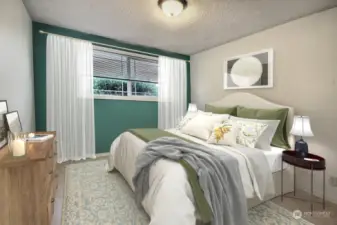 Three additional bedrooms complete the living space.