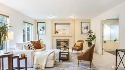 Enjoy a touch of elegance and warmth throughout this home.