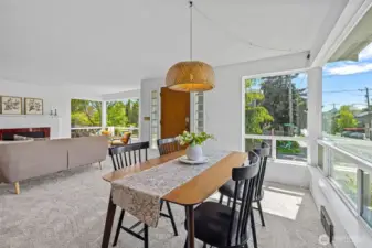 Entry to Dining/Living on Main Floor