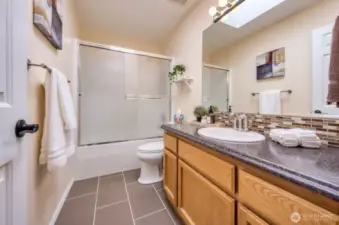 Updated Hall bath.