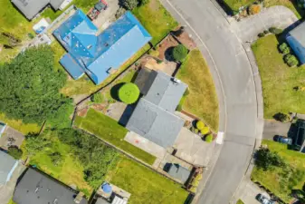 Aerial View of Lot