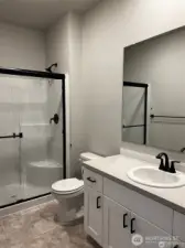 3/4 Guest Bathroom example only