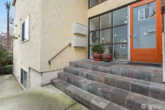 Front entrance