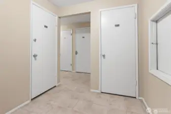 Dedicated storage space