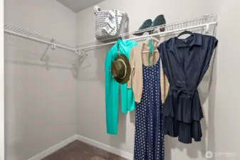 Primary Bedroom Walk-in closet