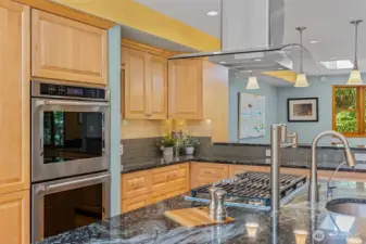 Chef's Kitchen that even includes a pasta faucet.