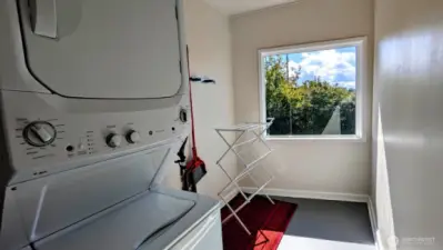 Separate laundry room