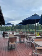 The restaurants outside seating is perfect in the summers.