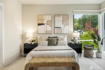 Plenty of room for any size bed!