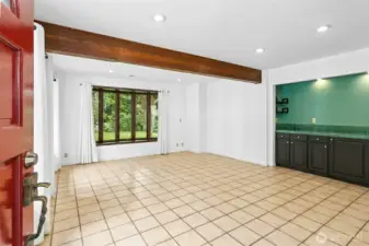 Wet Bar Included