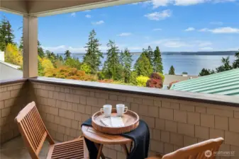 Lovely Balcony off of the Second Floor Ensuite