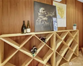 Lower Level Wine Room
