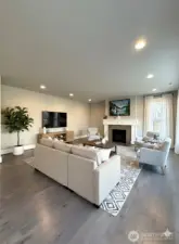 Huge Family Room (Virtually Staged)