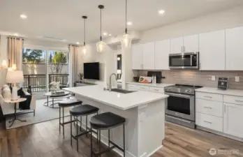 Photo represents model home, not actual unit.