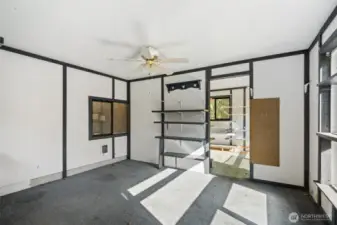 Mostly finished Office area in shop building