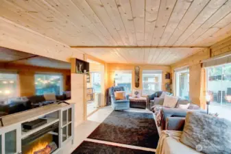 Main cabin - cozy and inviting!