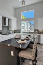 Gas cooking range (photos of lot34, same floorplan)