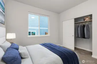 2nd bedroom,  virtually staged, Picture for illustration only, similar home, not actual.