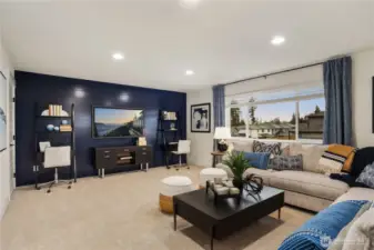 This is a general representation of floor plan and may vary from actual home constructed. Features in photos, upgrades, elevation, materials, dimensions and layout all subject to change without notice.