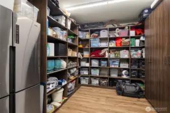 Large Storage Room with California Closet System