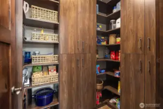 Walk-in Pantry designed by California Closets