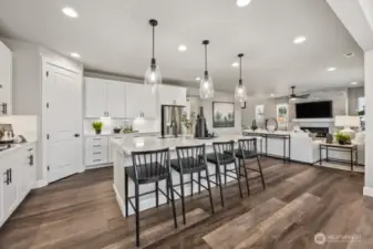 Kitchen - photo of actual home