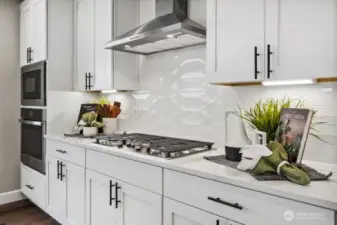 Kitchen - photo of actual home