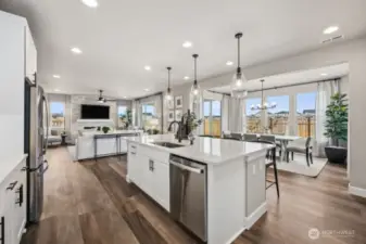 Kitchen - photo of actual home