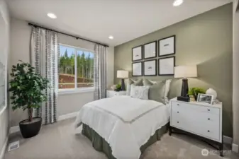Upper secondary bedroom 2 - photo of actual home
