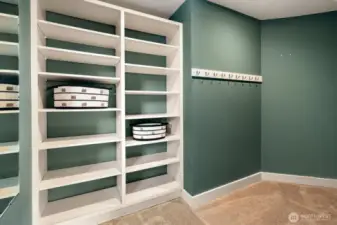 Another look at the huge walk in closet.