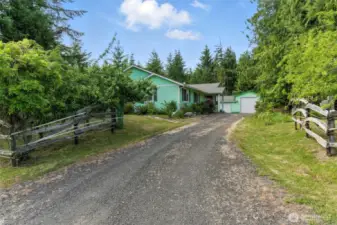 Welcome! This property features yellow plum, apple, and pear trees, along with lush blueberry bushes, offering a seasonal bounty of fresh, homegrown fruit right at home!
