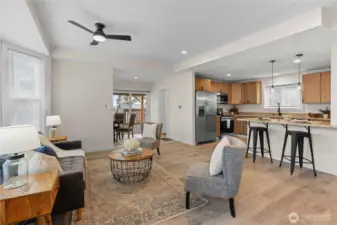 Unit A Living Room