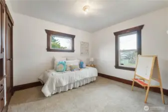 Bedroom 2 with built-in storage