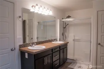 5-piece Master Bath. Walkin Closet