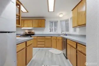 View from breakfast nook