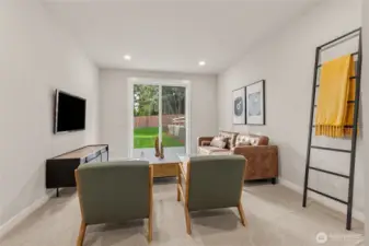 Daylight basement. Photos are for representational purposes only. Colors and finishes may vary.