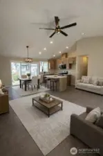 Image is virtually staged