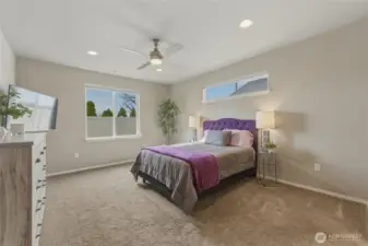 Spacious Primary Bedroom